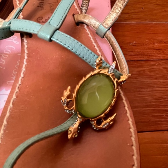 Miss Trish of Capri Turtle Sandals! - Picture 4 of 4